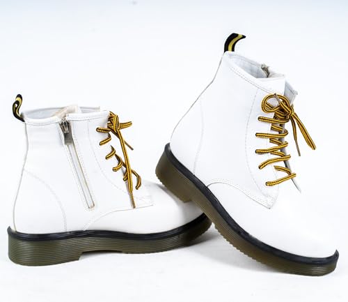 Bottes classiques blanches imperméables confort de marche prolongé - 2
