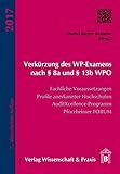 braun strowman forum  Verkürzung des WP-Examens nach § 8a und § 13b WPO.: Fachliche Voraussetzungen, Profile anerkannter Hochschulen, AuditXcellence-Programm, Pforzheimer Forum.