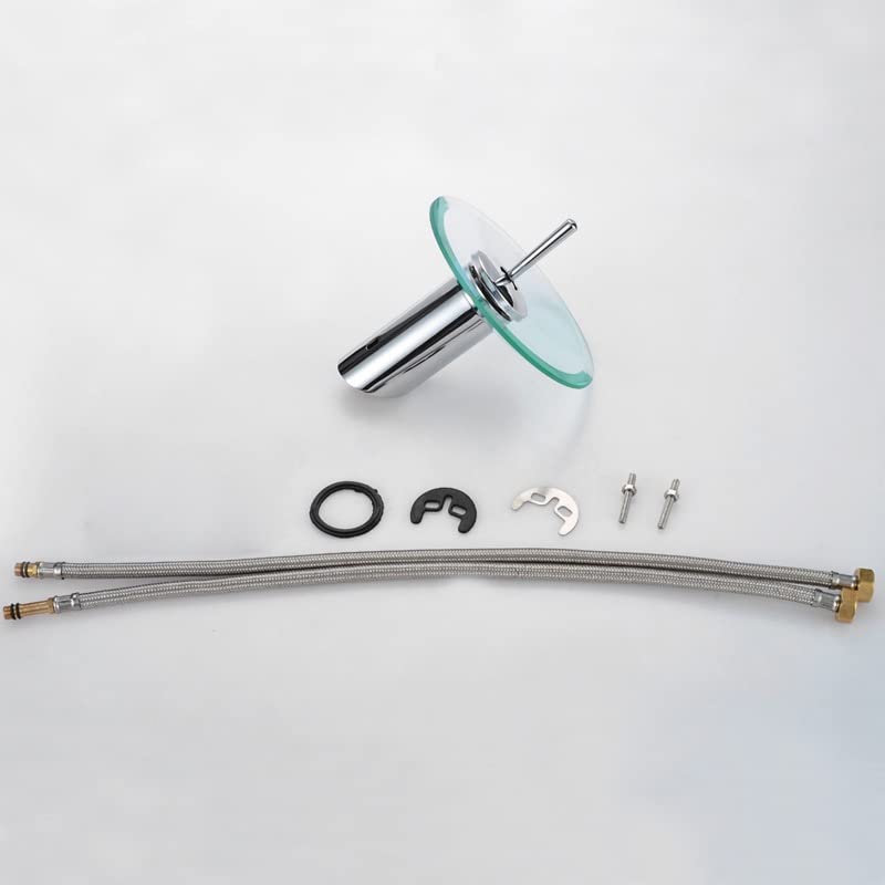 Robinet cascade anti-éclaboussures avec mitigeur circulaire pour évier