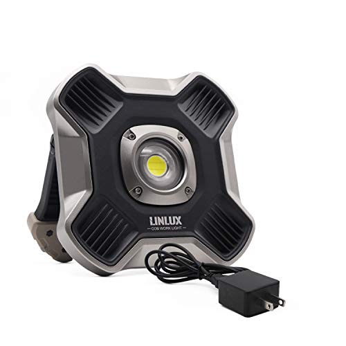 2600LM 20W COB LED Rechargeable Portable Work Light,5 Brightness Levels,Waterproof Flood Lights, Spotlights