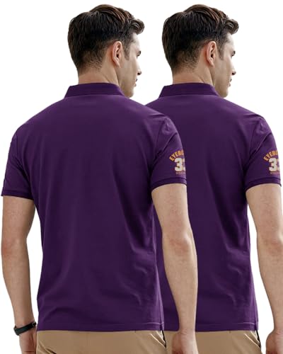 Image of Noble Monk Men's Cotton Blend Regular Fit Polo T-Shirt