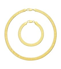 7.0mm-18 Inches-Necklace+Bracelet