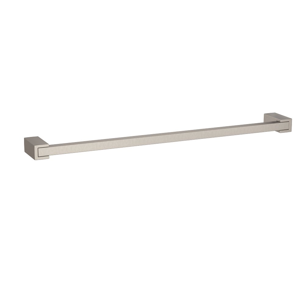 Moen Kyvos Brushed Nickel 24-Inch Single Modern -Towel Bar, BP3724BN