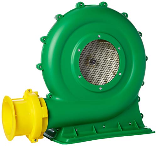 B-Air Koala KP-1200 1 HP Air Blower | Powerful Bounce House Blower Fan for Large Inflatable Bounce House, Bouncy Castle and Slides , Green