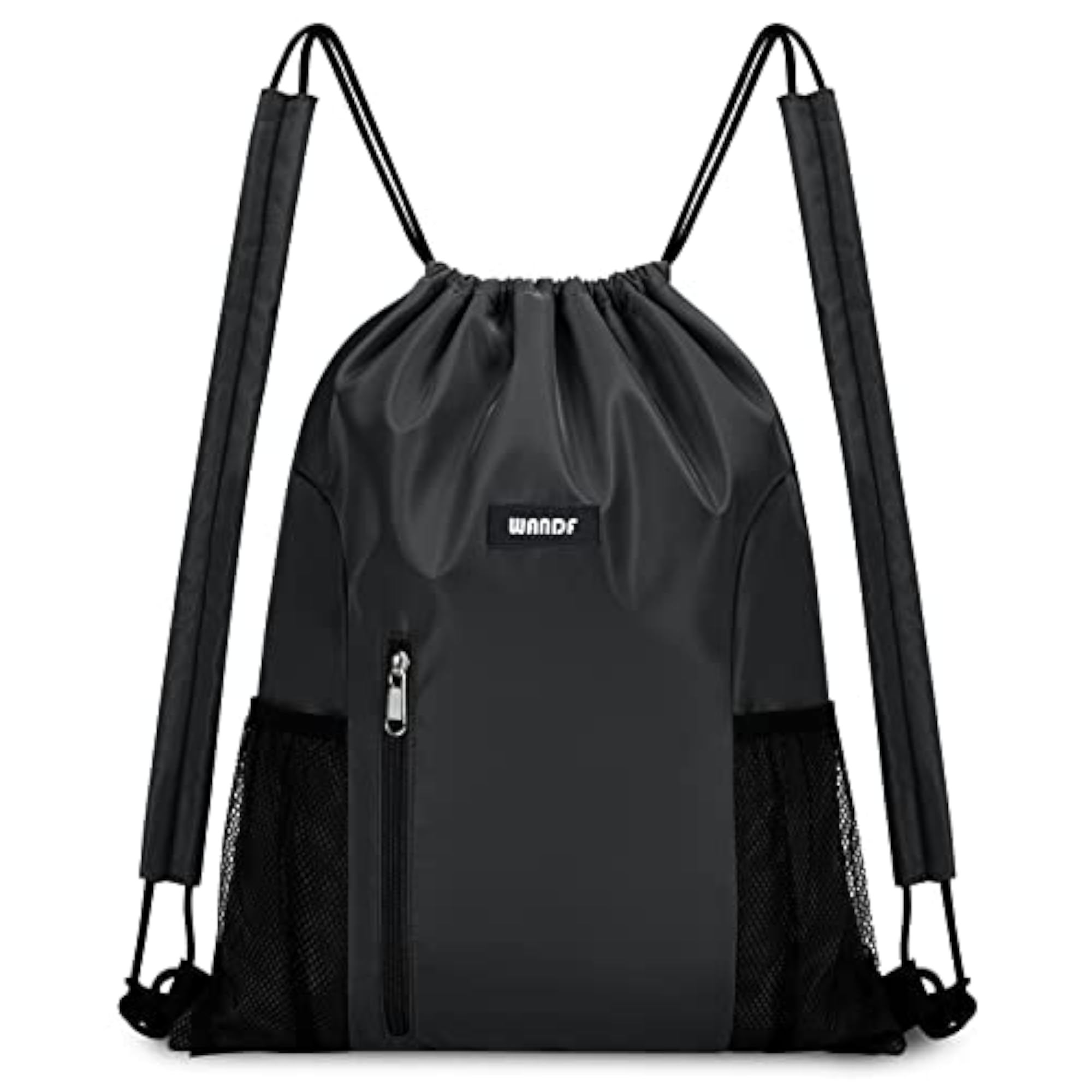 Drawstring Backpack with Shoulder Pad for Sports