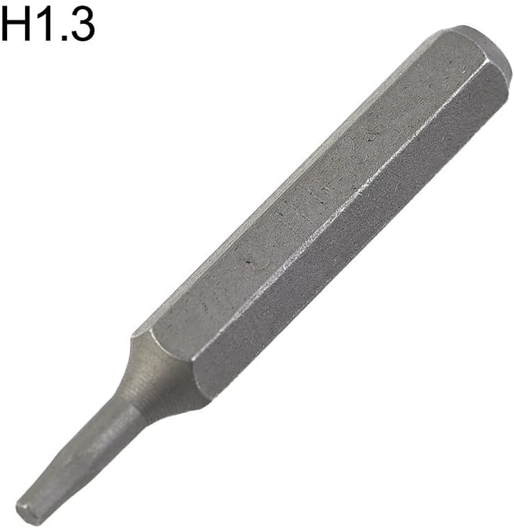 Hex Head Screwdriver Bit Set, 4 Mm Hex Shank Steel 28 Mm Long Drill Bits For Power Tools And Furniture Equipment(H1.3)