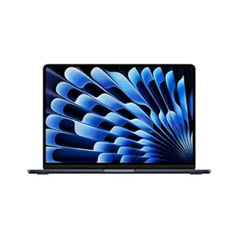Apple 2024 MacBook Air (13-inch, Apple M3 chip with 8?core CPU and 8?core GPU, 16GB Unified Memory, 256GB) - Midnight