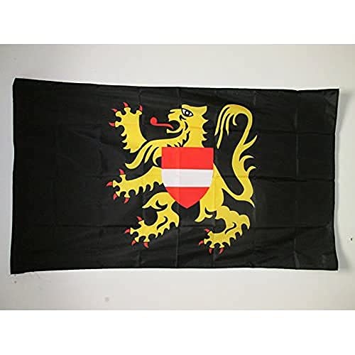 AZ FLAG, Province of Flemish Brabant Flag, 3x5 Ft, Vlaams-Brabant Banner with Sleeve, 100% Polyester, Fade Resistant