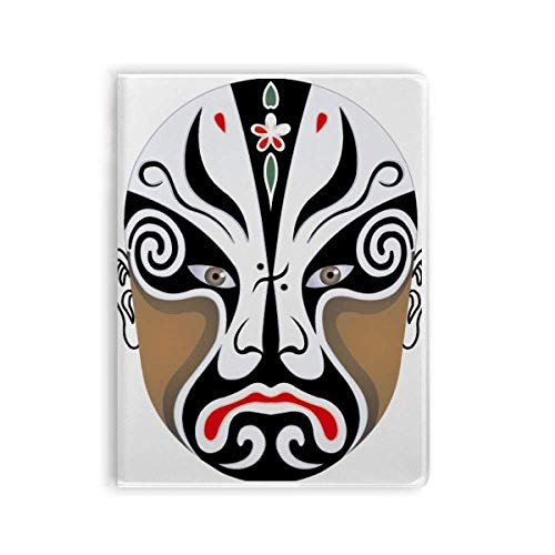 Carnet Peking Opera Head Bailiangguan cahier notes écriture dessin