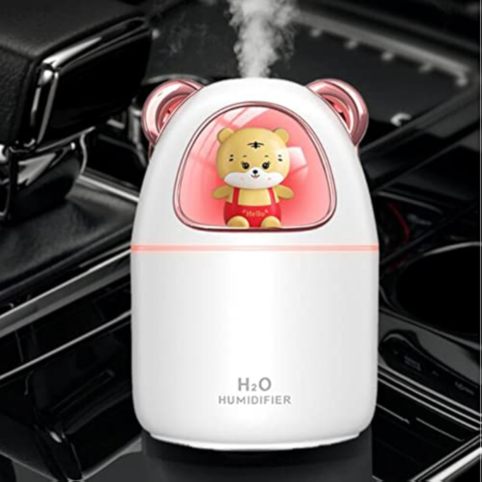 Air Humidifier Night Light Aroma Diffuser in Red