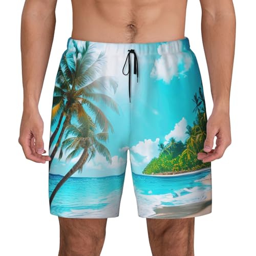 Short de bain homme océan tropical léger : oubliez les irritations