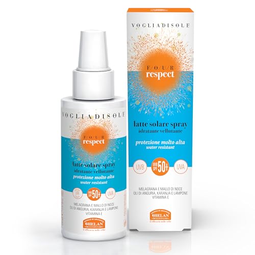 Spray Solaire 50+ crème corps idéale pour les vacances et activités de plein air