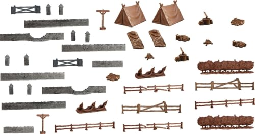 Mantic Games MGTC123 TerrainCrate: Battlefield, Multi