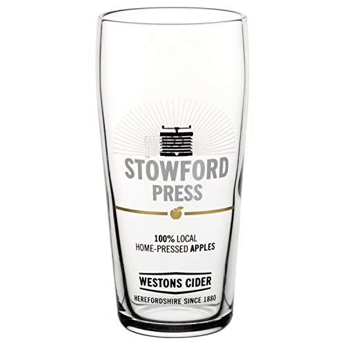 Stowford Press - Bicchiere da sidro da mezza pinta, 25 cl. 283,5 g