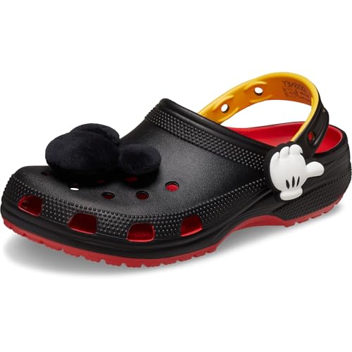 Crocs Unisex-Adult Disney Mickey Mouse Clogs Flame 10 Men/12 Women
