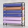 Amazon.com: Commercial Fabric Roll Storage Rack with Adjustable Hanging ...