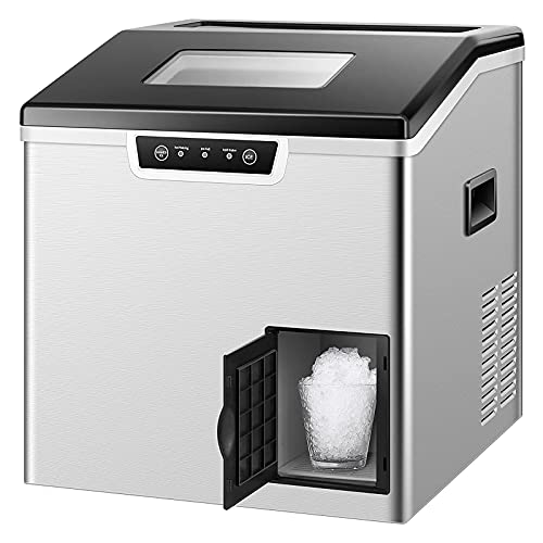 KOFOHON Macchina Per Ghiaccio Tritato Elettrica, Professionale E Per Casa - Doppia Lama In Acciaio, 300W, Ideale Per Cocktail E Dessert