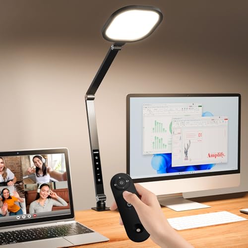 Image of Zoom Lighting for Computer, LED Desk Lamp with Clamp for Video Conference