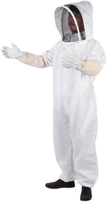 Bee Keeper Suit, Professional Bee Suits For Men Sting Proof with Gloves Beekeeping Supplies For Keeper