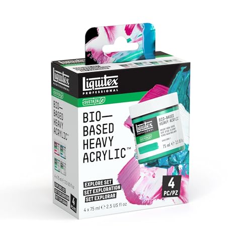 Bio-Based Heavy Acrylic Set - Explore 4x75ml by Liquitex