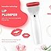 Automatic Lip Plumper For Women - Volumizing Plumpers For Fuller Lips - Handheld Plumping Device With 3 Suction Power - Rechargeable Women's Lip Plump It Enhancer Tool - Lip Enhancers That Really Work