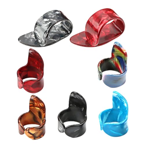 NOLITOY 7�� �v���X�`�b�N�� �t�B���K�[�s�b�N �T�� �t�B���K�[�s�b�N ���߉\ �A�R�[�X�e�B�b�N�M�^�[�p �o���W���[�Ή� ���y��p �A�N�Z�T���[