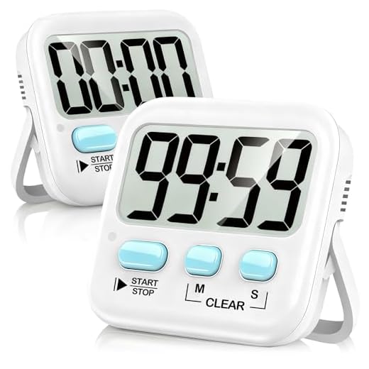 Antonki Dual Digital Magnetic Countdown Timers for Kids