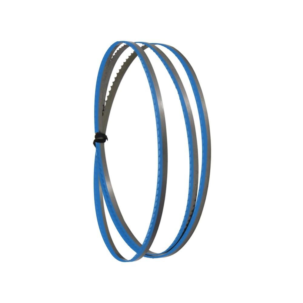 Brzeszczot do piły taśmowej, jakość premium, 2PC 1400mm brzeszczot do piły taśmowej do cięcia drewna taśma do piły 1400x6.35x0.35mm akcesoria narzędziowe do obróbki drewna dla dla einhelI TPI 6 10 15(