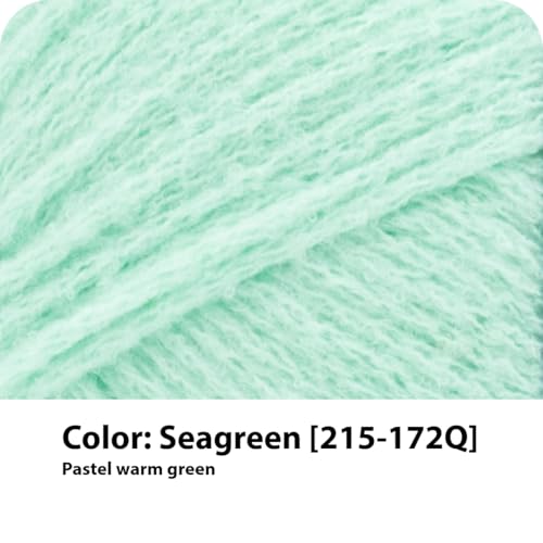 Image of Lion Brand Yarn Feels Like Butta Soft Yarn for Crocheting and Knitting, Velvety, 3-Pack, Seagreen