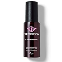 Thronjuwel Toilettenparfum gegen WC-Gerüche, Toilettenspray bekannt aus Die Höhle der Löwen, Duftspray, WC Duft für Toilette & Bad, 50ml Geruchsneutralisierer für 100 Anwendungen