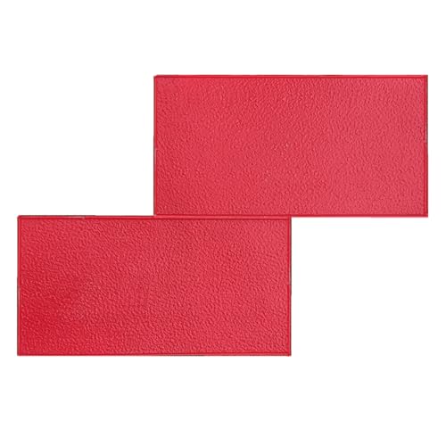 Tapis d'impression robustes en polyuréthane avec empreinte de roche naturelle