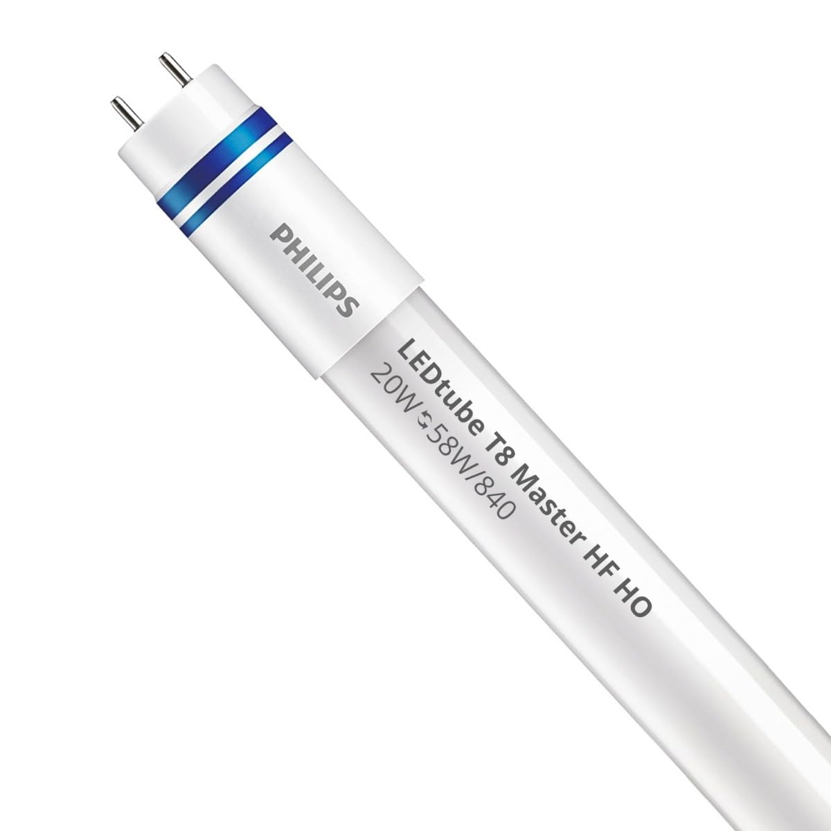 PHILIPS Tube LED T8 MASTER (HF) High Output 20W 3100lm - 840 Blanc Froid | 150cm - Équivalent 58W