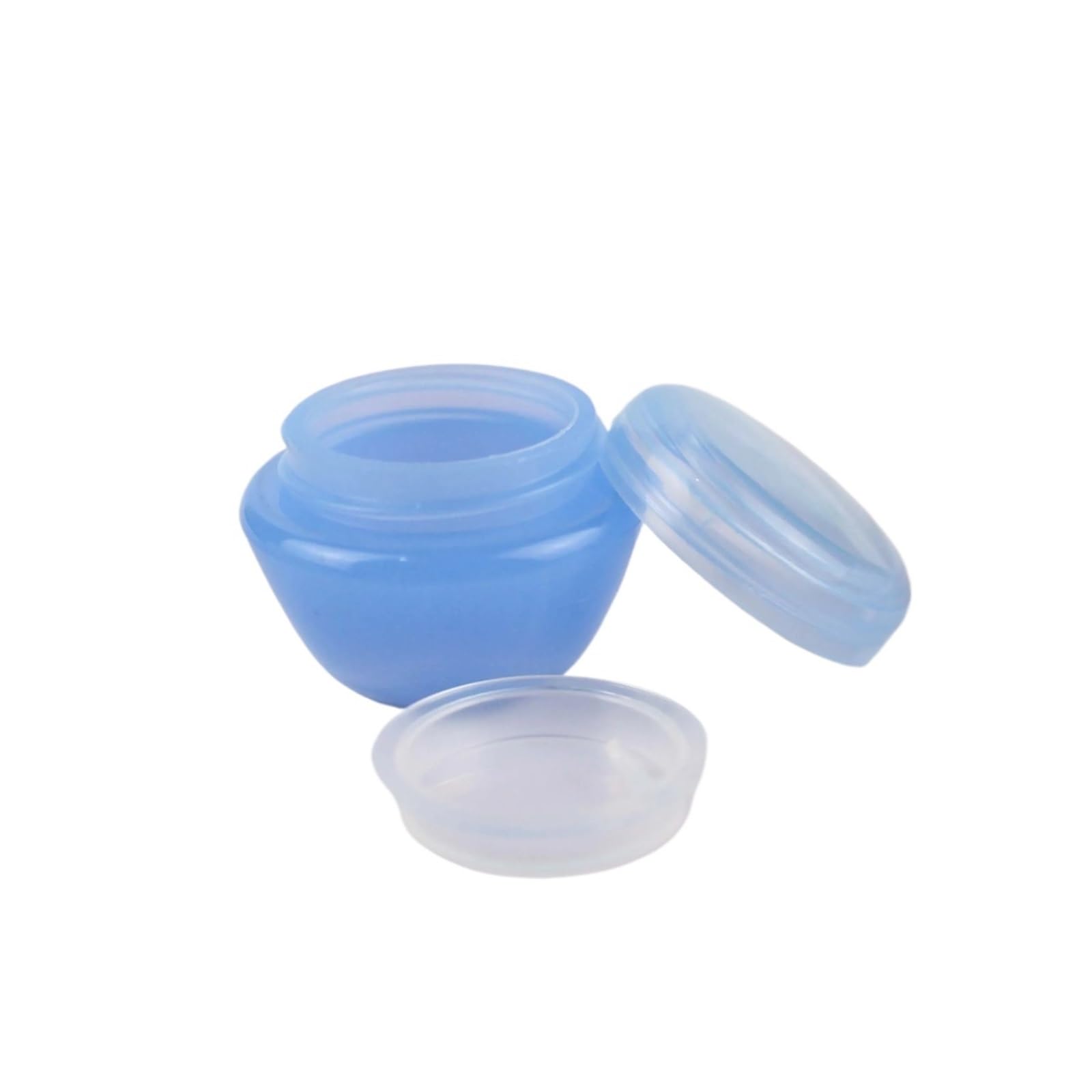 Face cream dispensing jar 30Pcs Cosmetics Jar Box Portable Empty Pots With Lid For Face Cream Refillable Bottles(Color3,5g)