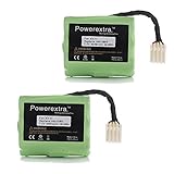 Powerextra 7.2V 4000mAh Battery Compatible with Neato XV-11 XV-12 XV-14 XV-15 XV-21 XV-25, XV Essential, XV Signature Pro Robotic Vacuum Cleaners Replacement Neato Battery 945-0005 205-0001 ( 2 Pack )