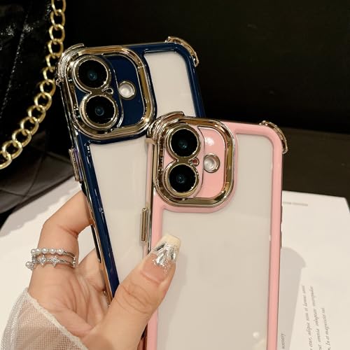 Coque iPhone 14 transparente rose antichoc pour une protection quotidienne - 3