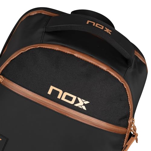 Mochila Nox Luxury Open Series Negro MarróN - 9