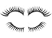 BLACK EYELASH COMBO TOP BOTTOM3 LOGO WINDOW NEW STICKER