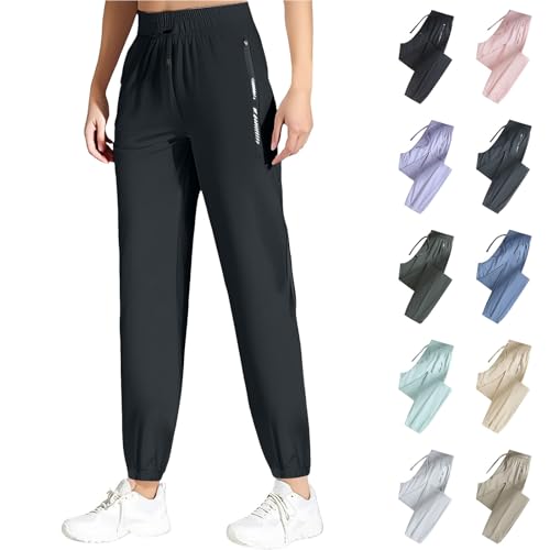 Image of New Sport Ice Silk Pants for Women Over 50,Travel Pants Women, | Casual Ice Silk Quick Drying Comfort
