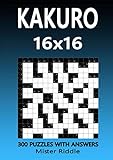 KAKURO 16 x 16 - 300 PUZZLES WITH ANSWERS