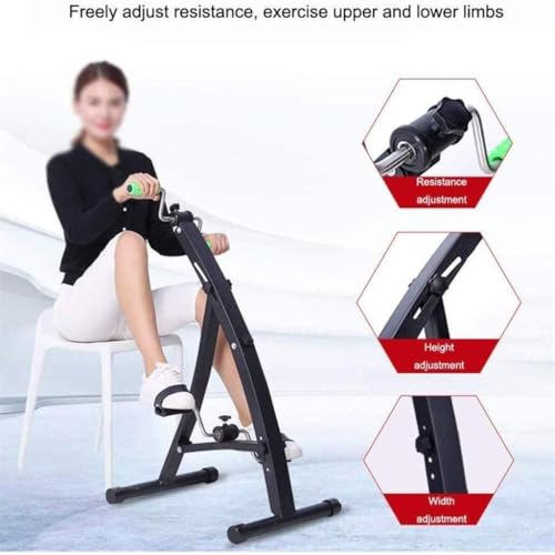 Bicicleta plegable de ejercicio para rehabilitación de extremidades miniatura 5