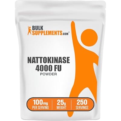 Nattokinase Powder - Natto Powder, Nattokinase Supplement, Nattokinase 4000 FU - Sourced from Natto Extract, 100mg per Serving, 25g (0.88 oz) (Pack of 1)