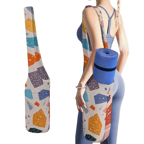 Sac de rangement tapis de yoga grande capacité avec sangle de transport durable