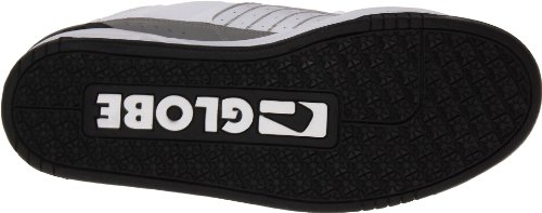 Image of Globe Mens Fusion Skate Shoes, White /Grey /Black, 14 M US