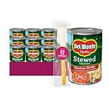 Del Monte - Lavinia Essentials Bundle: Tomatoes 12- Pack of Stewed Mexican Recipe With Jalapenos, Garlic...