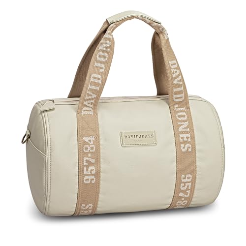 David Jones - Sac polochon Femme Homme en Similicuir...