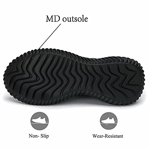 Image of Socviis Mens Slip On Running Shoes Athletic Walking Trainers Lightweight Breathable Mesh Tennis Sneakers