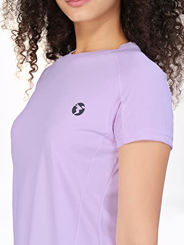Image of TECHNOSPORT Women's 100% Polyester Regular Fit T-Shirt