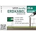 VOSS.farming 25m Hochspannungs-Zaun u. Erdkabel 1,6mm für den Weidezaun