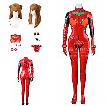 式波 アスカ ラングレー コスプレ 衣装 高品質 Amazon.co.jp: 【漫骨cos】式波・アスカ・ラングレー プラグ