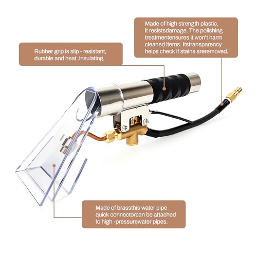 Image of Better Extractor Hose Kit, Compatible with Shop Vac Extractor Kit, (Vacuum cleaner head)